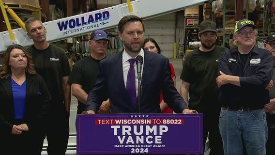 JD Vance calls Tim Walz 'weird' during Wisconsin event