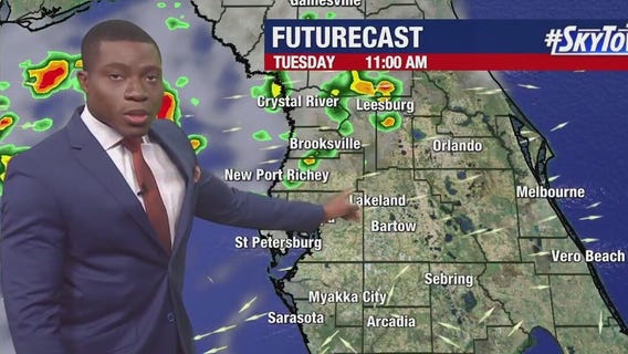 Tuesday morning forecast