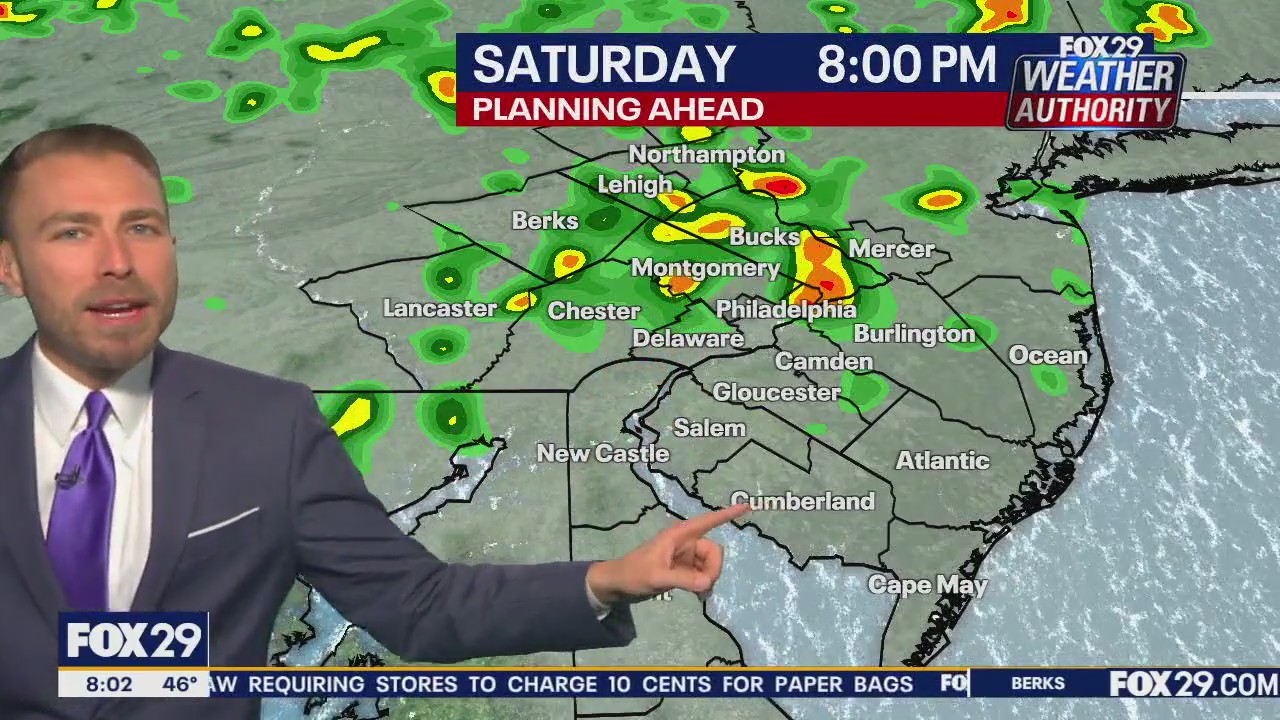 Weather Authority: Saturday morning forecast