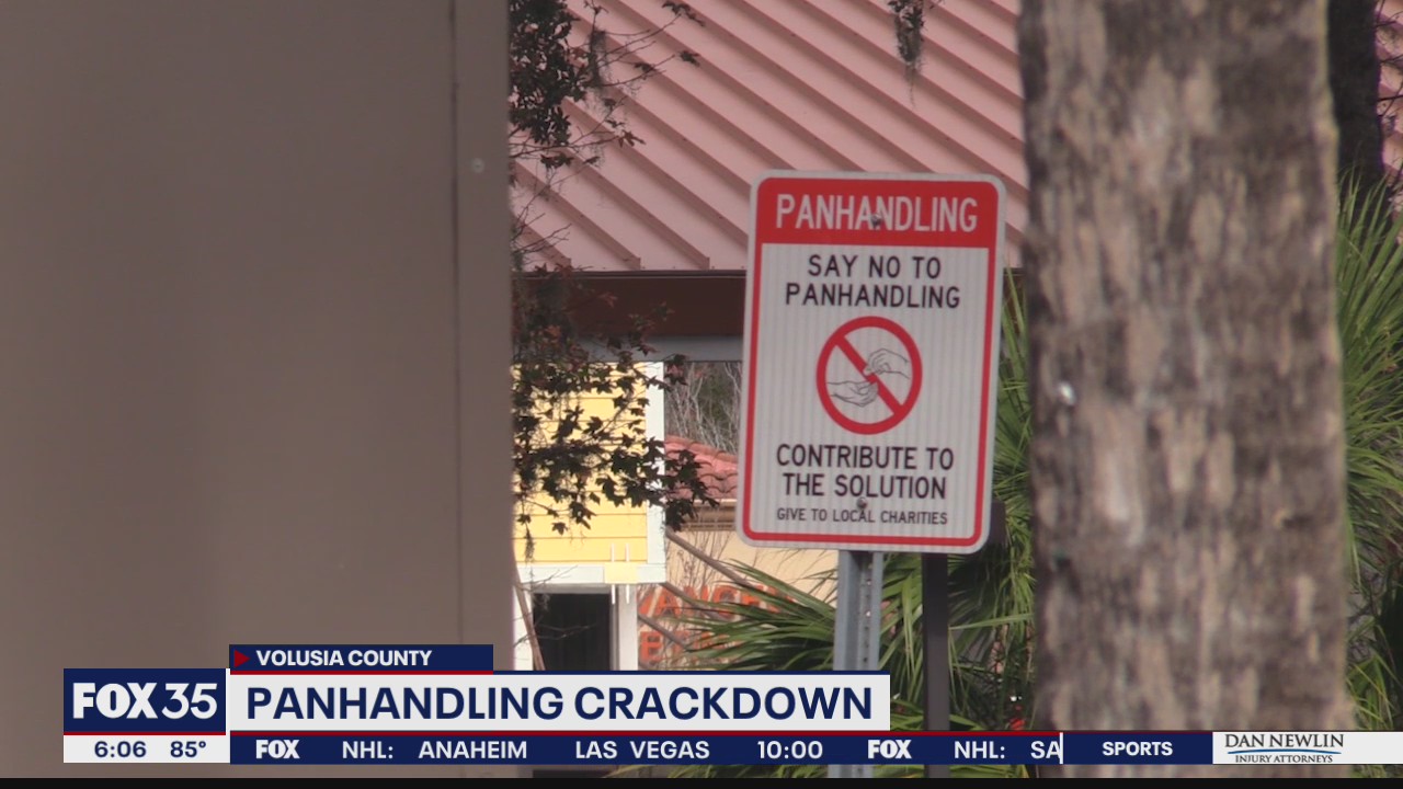 Panhandling crackdown