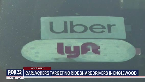 Carjackers targeting rideshare drivers in Englewood