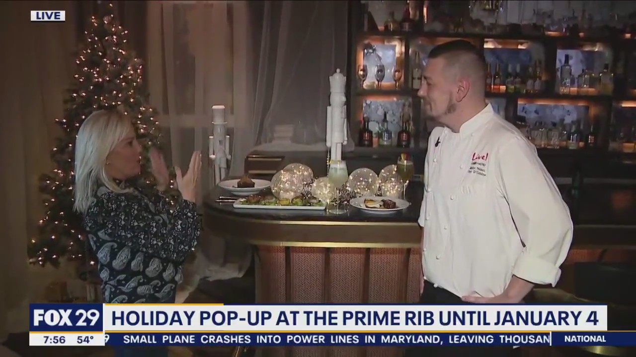 Holiday pop-up opens at The Prime Rib