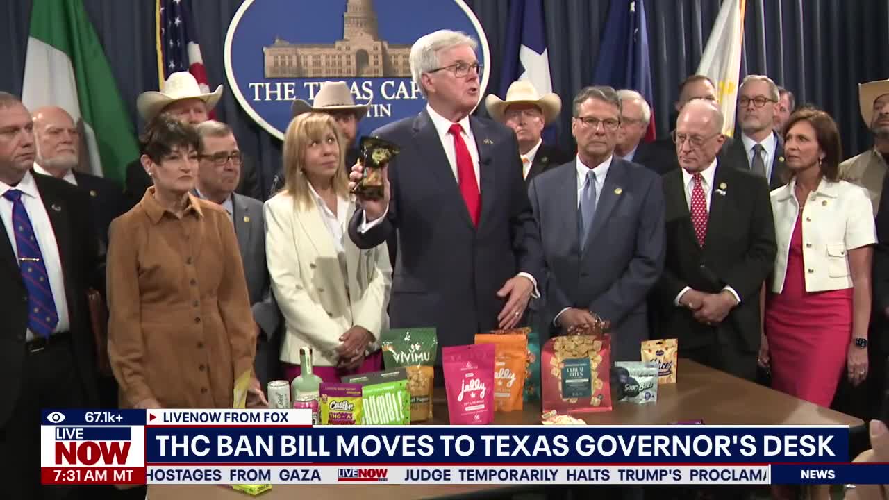 Lt. Gov. Dan Patrick on the THC ban
