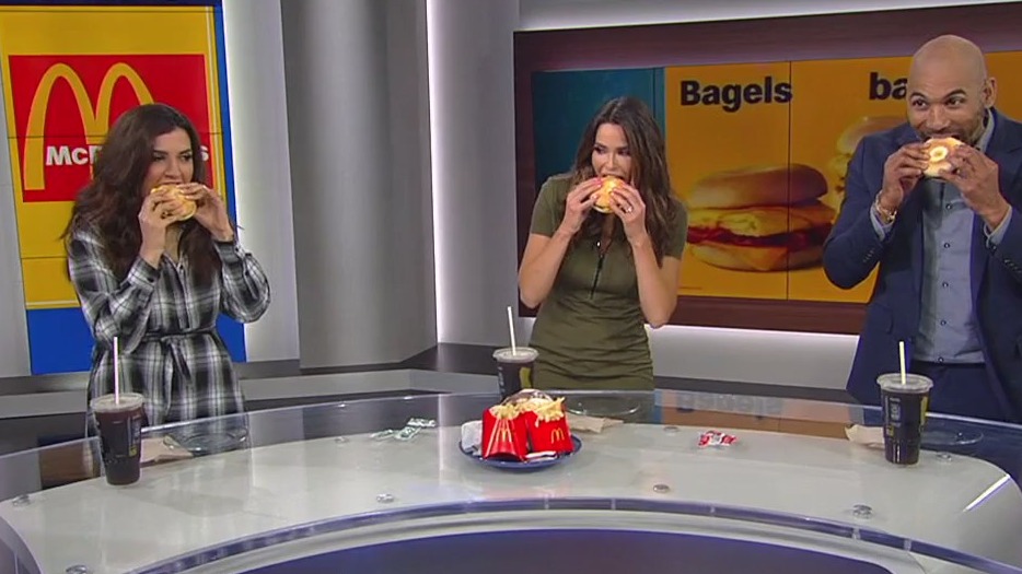 McDonald's breakfast bagel sandwiches return
