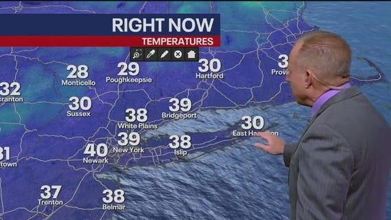 New York weather forecast: Warmer temps but still below average