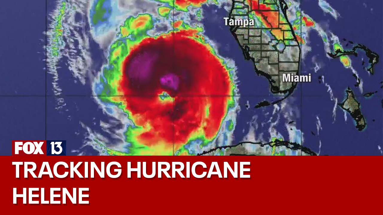 Hurricane Helene moves closer to Florida