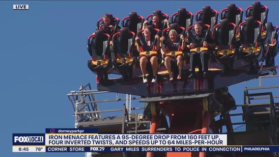 Jenn takes a wild ride at Dorney Park