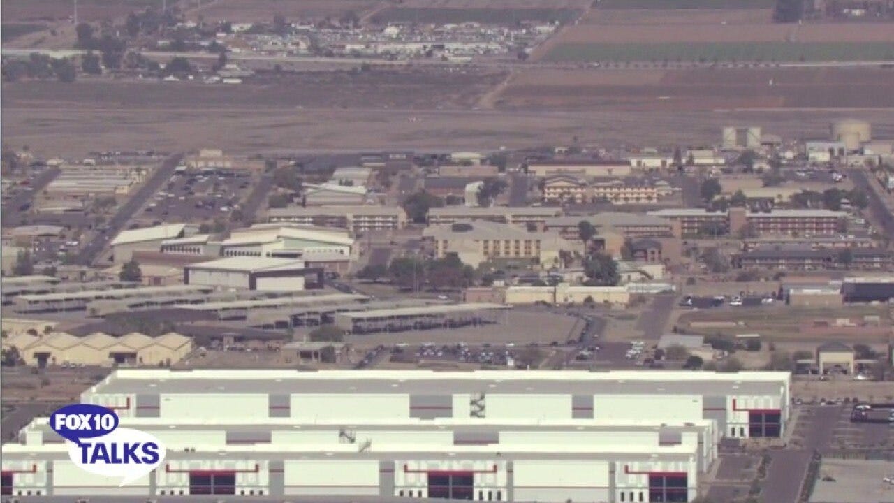 Luke Air Force Base placed on lockdown