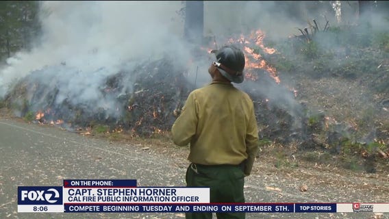 Caldor fire still burning out of control