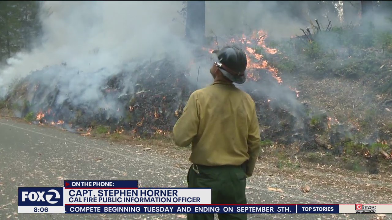 Caldor fire still burning out of control