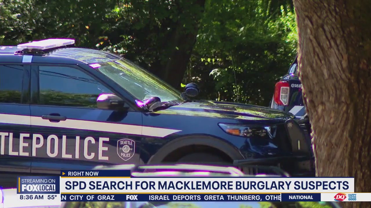 Seattle police search for Macklemore burglary suspects | FOX 13 Seattle