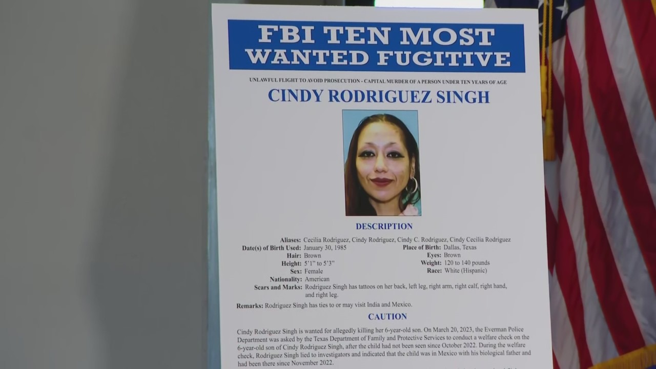 Cindy Rodriguez-Singh on FBI Most Wanted list | FULL NEWS CONFERENCE