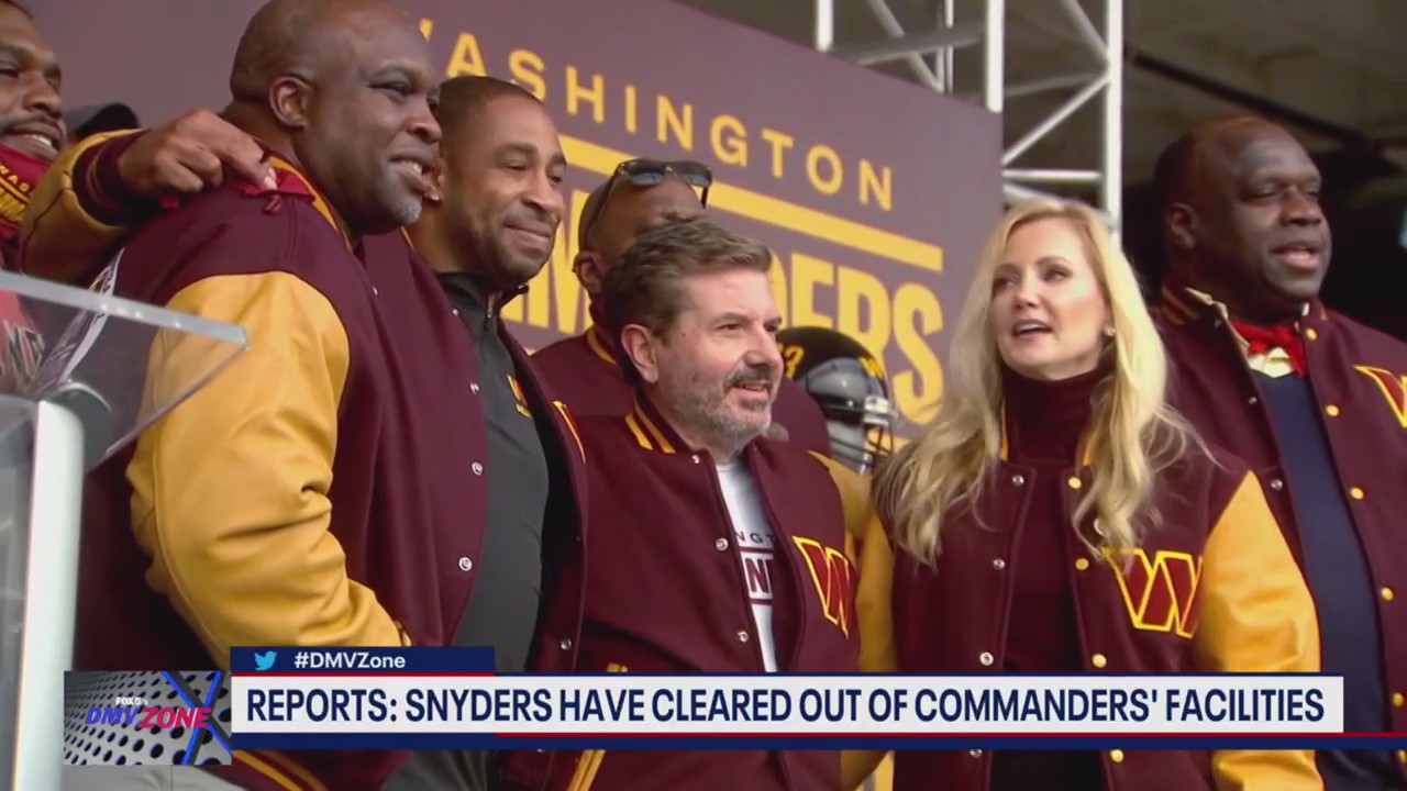 Report: Snyders have cleared out of Washington Commanders' facility