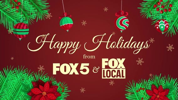 Happy Holidays from your family at FOX 5 DC 