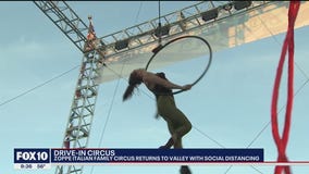 Zoppe Italian Family Circus debuts in the Valley as a drive-thru show