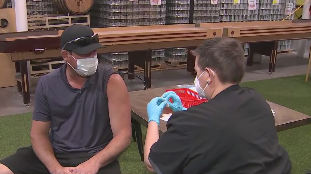 Arizona Craft Brewers Guild hosts COVID-19 vaccination pod