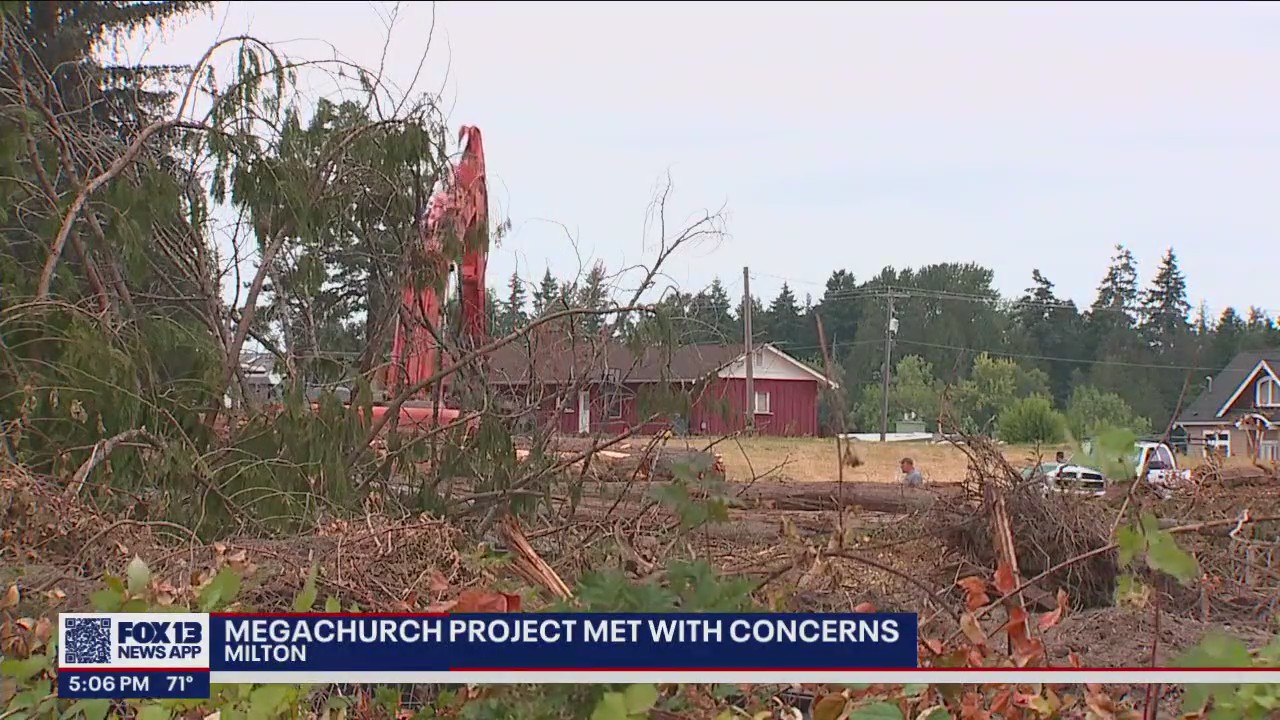 Megachurch project in Milton met with concern from neighbors