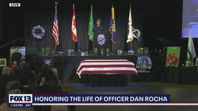 Police Chief Dan Templeman speaks on fallen Everett officer Dan Rocha