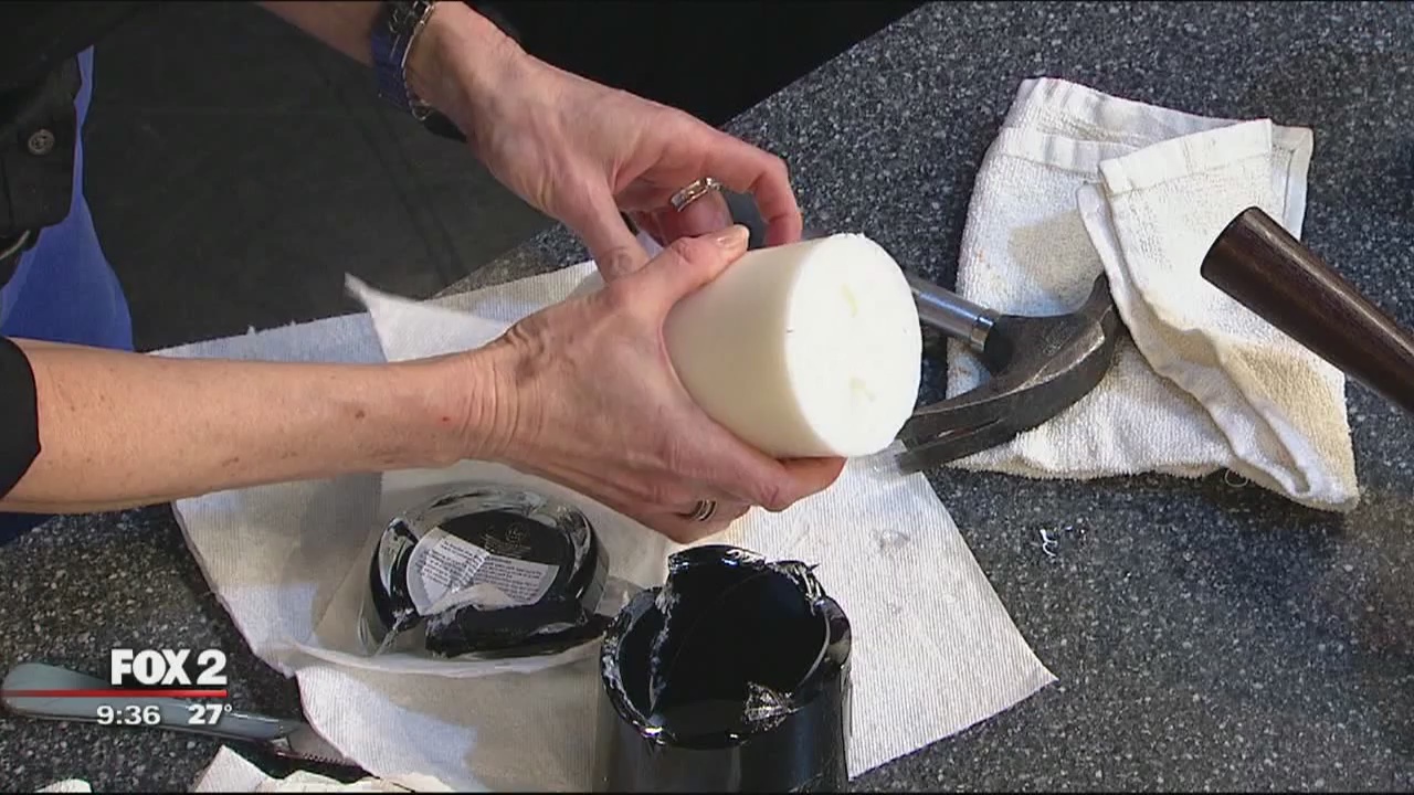 Getting wax out of candle jars with Jill of All Trades