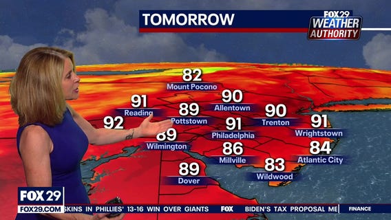 Weather Authority: Heat wave continues on Monday with sun and clouds