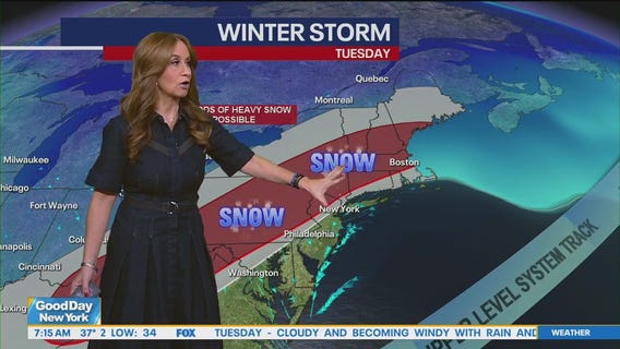 Winter storm watch for NYC-area