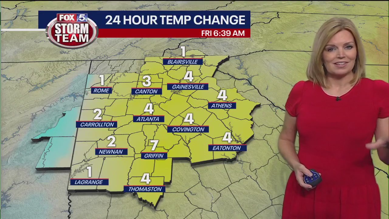 Friday morning weather forecast | FOX 5 Atlanta