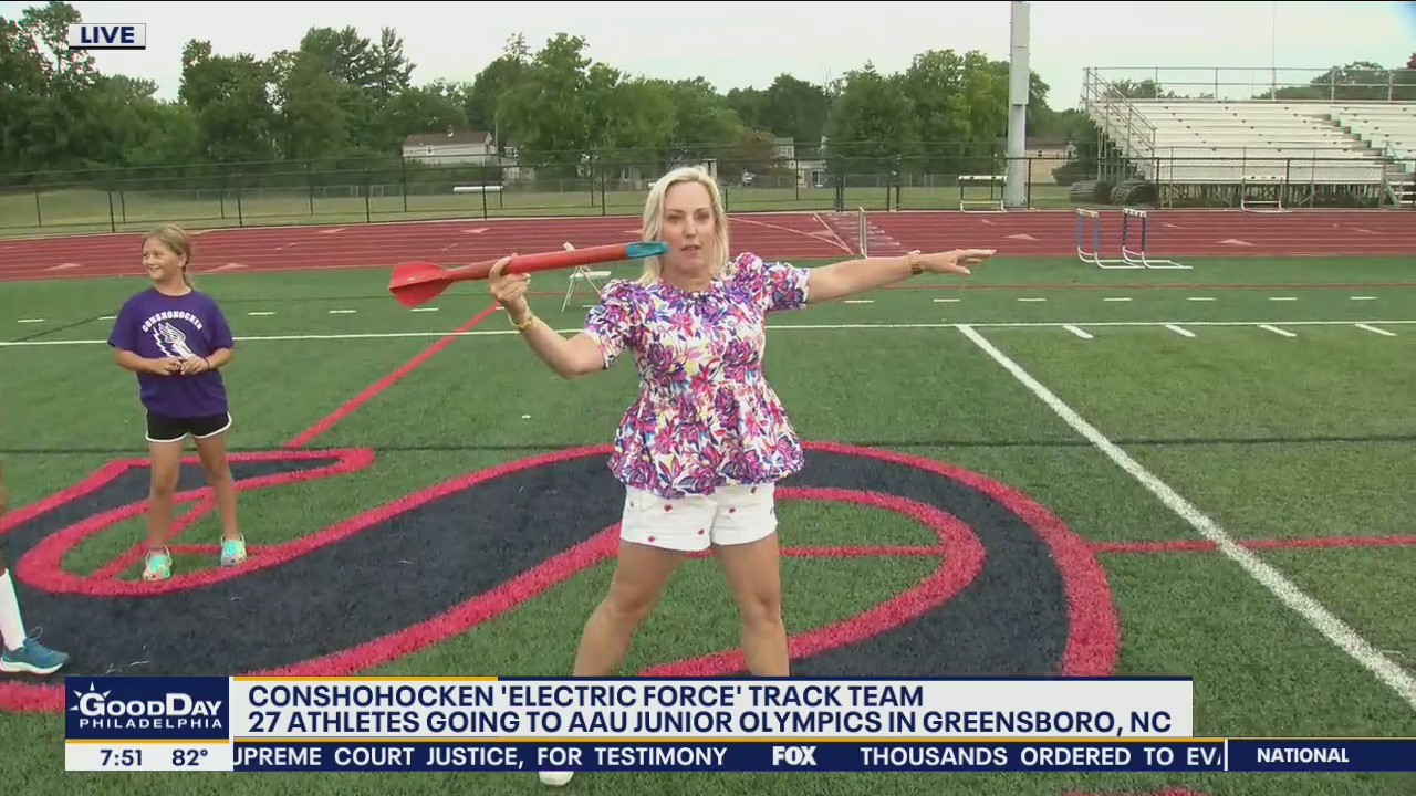 Conshohocken track team qualifies for 2022 AAU Junior Olympics