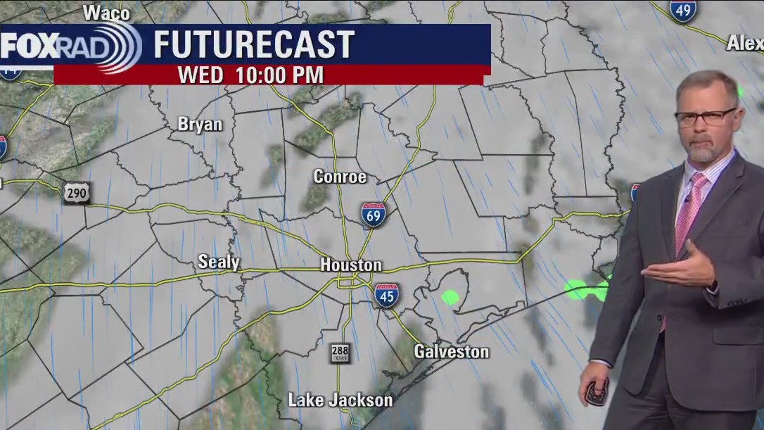 Wednesday evening weather forecast