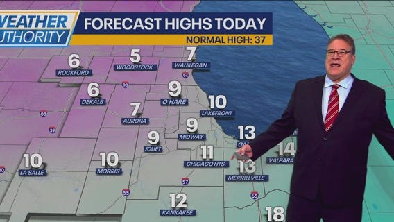 Chicago Weather: Deep freeze sets in over Chicago area for weekend