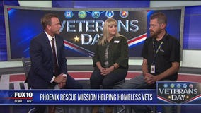 Phoenix Rescue Mission works to help homeless veterans