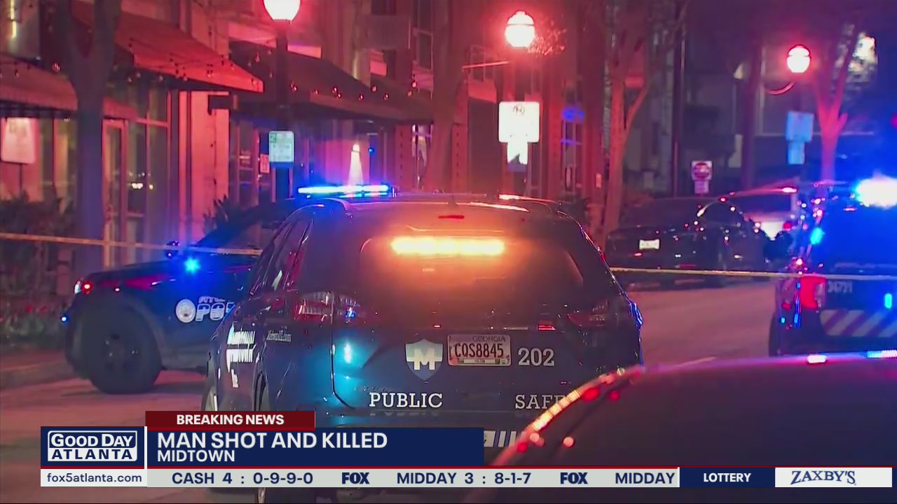 Man shot and killed in front of Midtown apartment complex | FOX 5 Atlanta