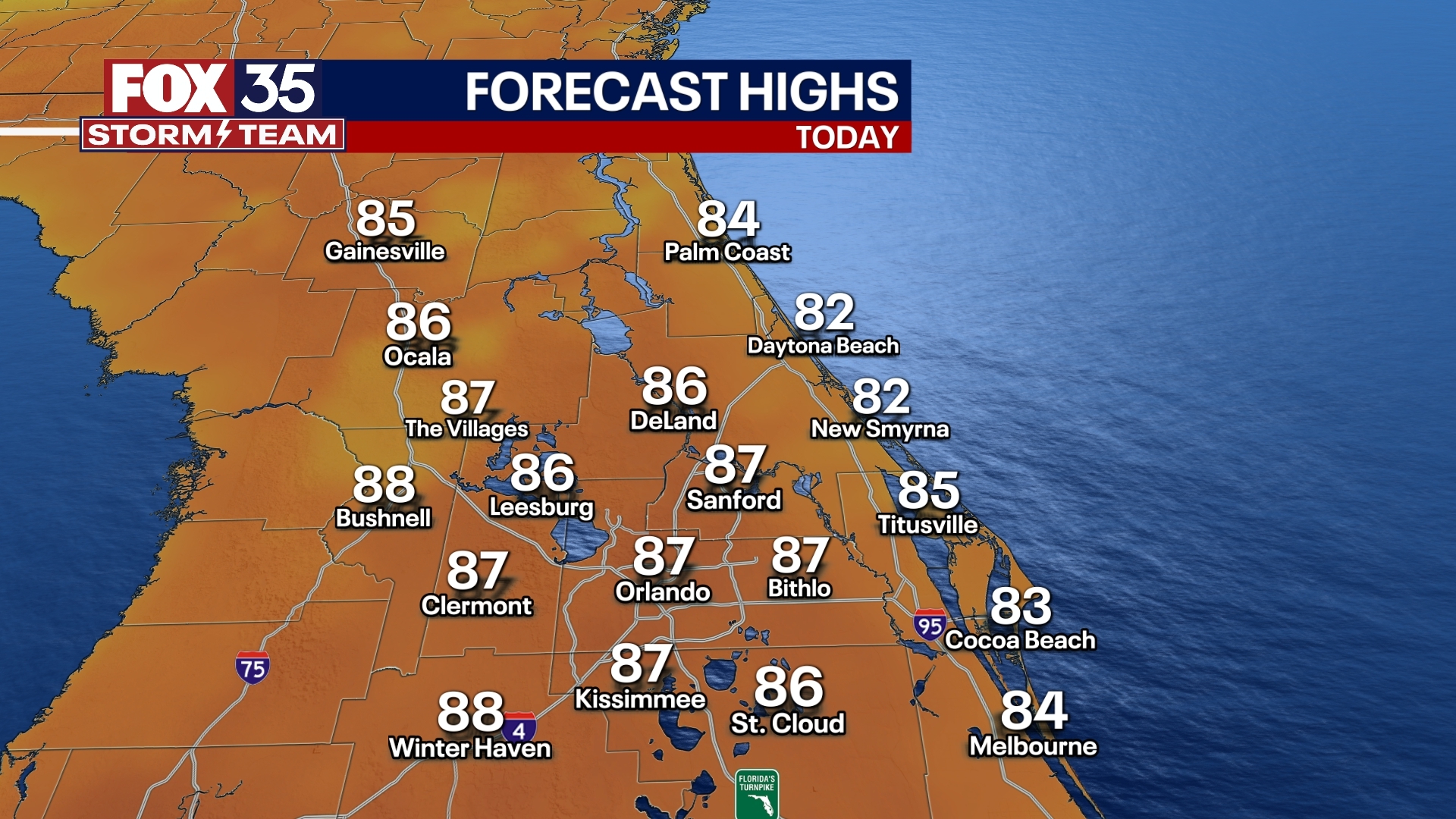 Orlando Weather Forecast: November 10, 2023