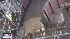 Minneapolis Incarnation Church celebrates Easter as fire cleanup continues