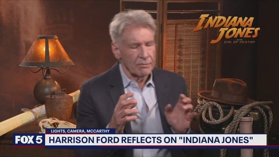Harrison Ford reflect on 'Indiana Jones' | Lights! Camera! McCarthy!