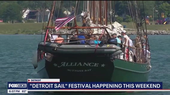 Detroit Sail Festival brings the tall ships this weekend