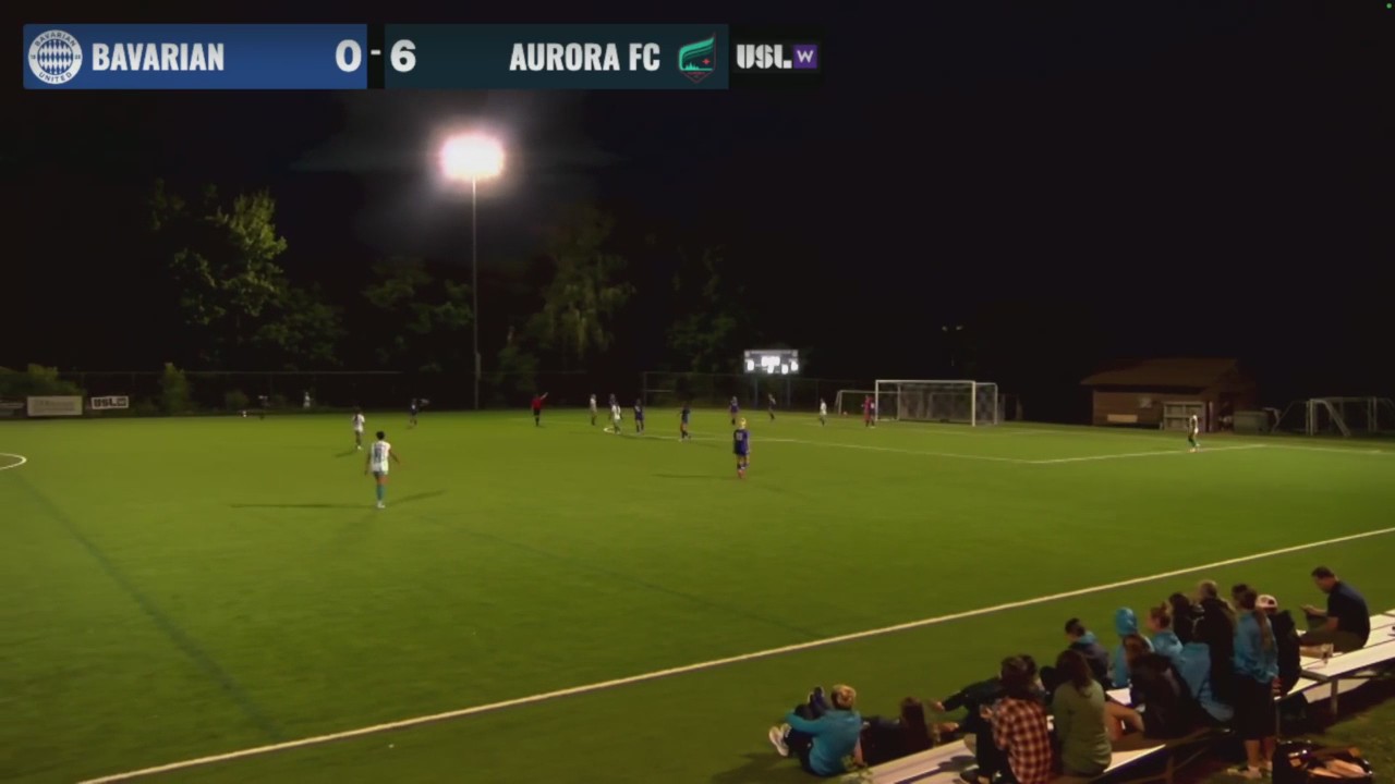 Giada Zhou blast gives Aurora 7-0 lead at Bavarian