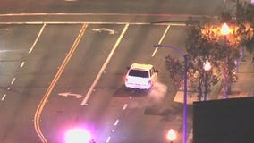 Police chase underway in South LA area