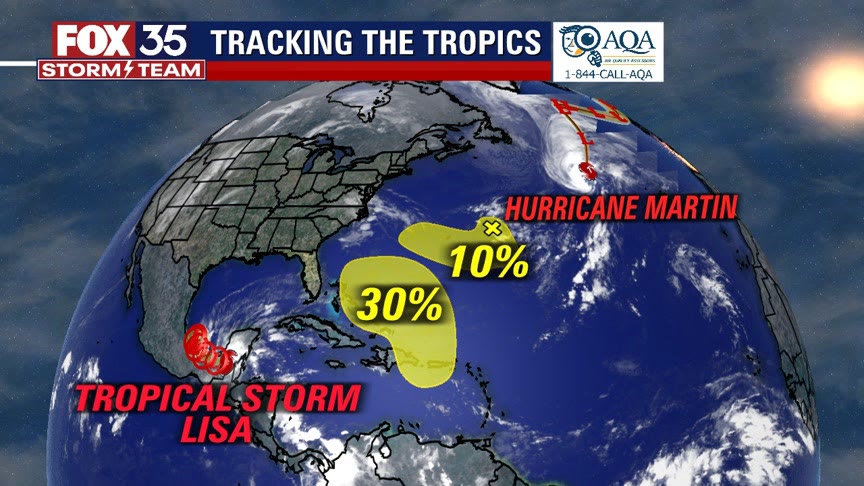 Disturbance in the Atlantic could have possible impacts on Florida