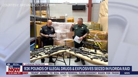 92K pounds of drugs & explosives seized in Florida