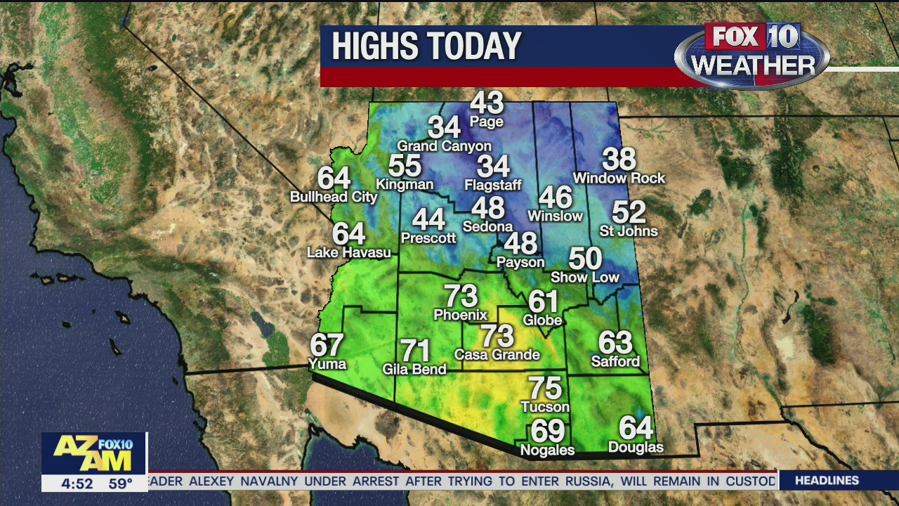 Morning Weather Forecast - 1/19/21