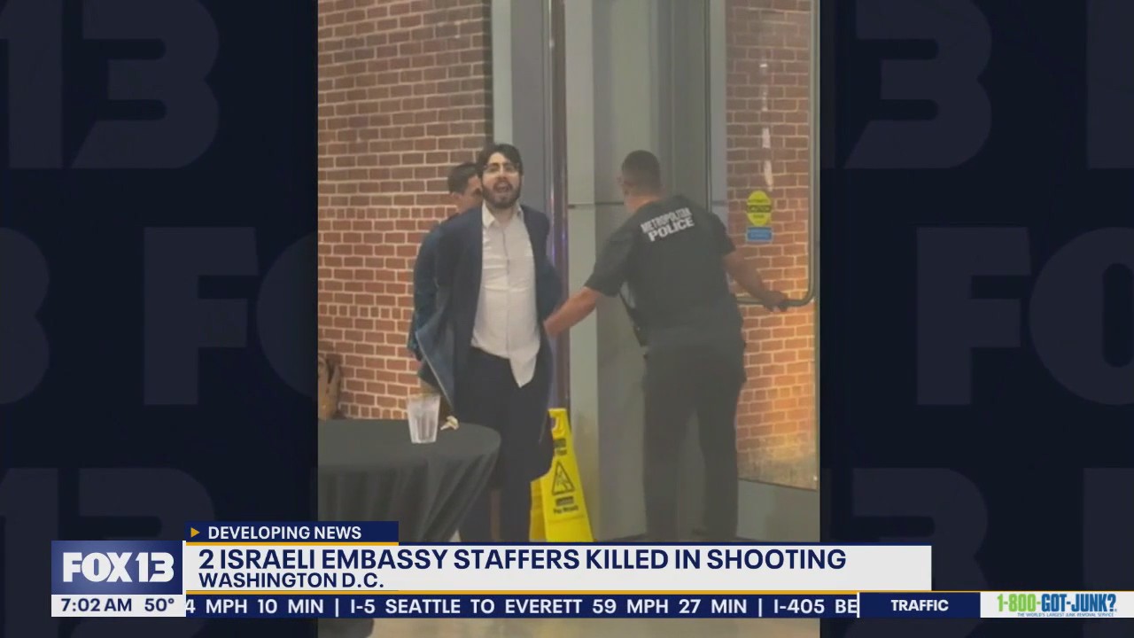 2 Israeli embassy staffers killed in Washington, D.C., shooting