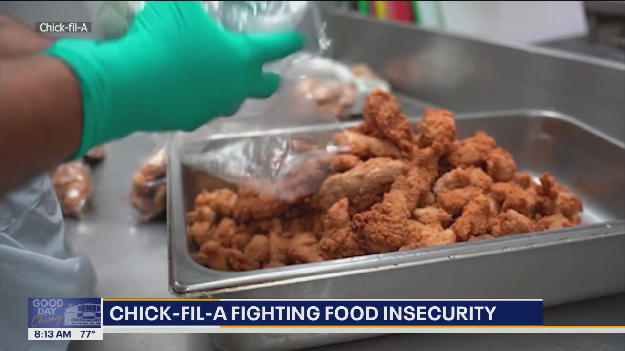 Chick-fil-A turns surplus food into 8,500 meals for Chicagoans in need