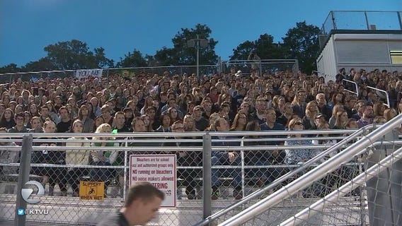 Thousands attend vigil for Danville student found dead in pool