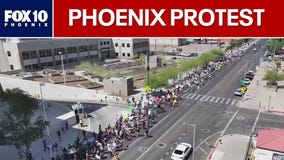 May Day protests erupt globally and in Phoenix