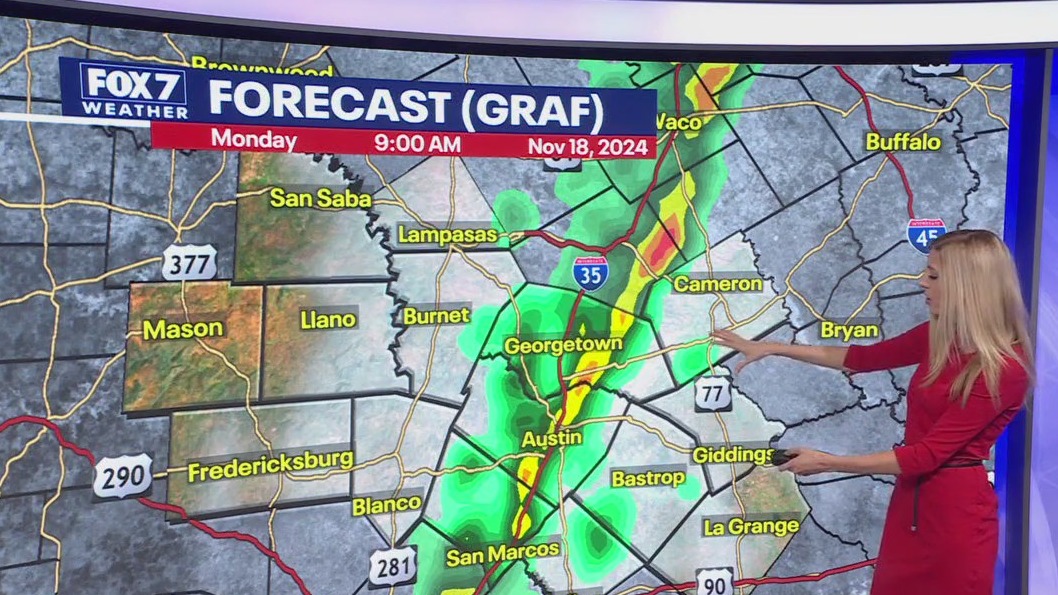 Austin weather: Severe weather overnight? | FOX 7 Austin