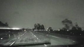 Heavy rain soaks LA County foothills