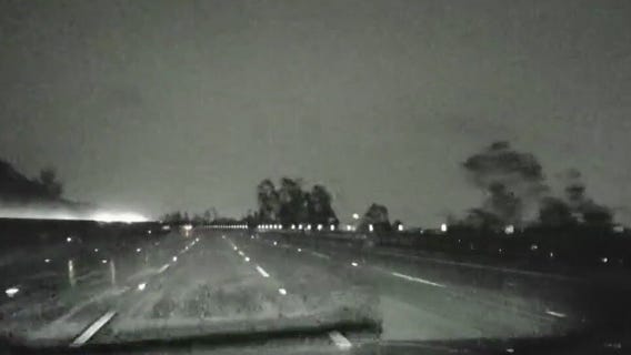 Heavy rain soaks LA County foothills