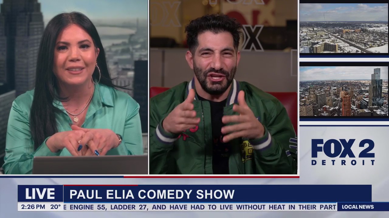 Comedian Paul Elia on tour with a stop in Detroit this January