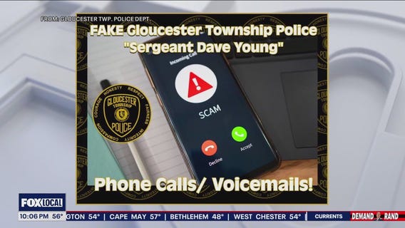 Fake Gloucester Township police calls in Camden County