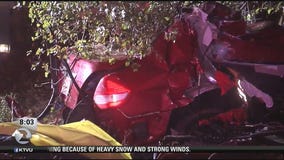 Three people killed in weather-related crash off Hwy 24 in Orinda
